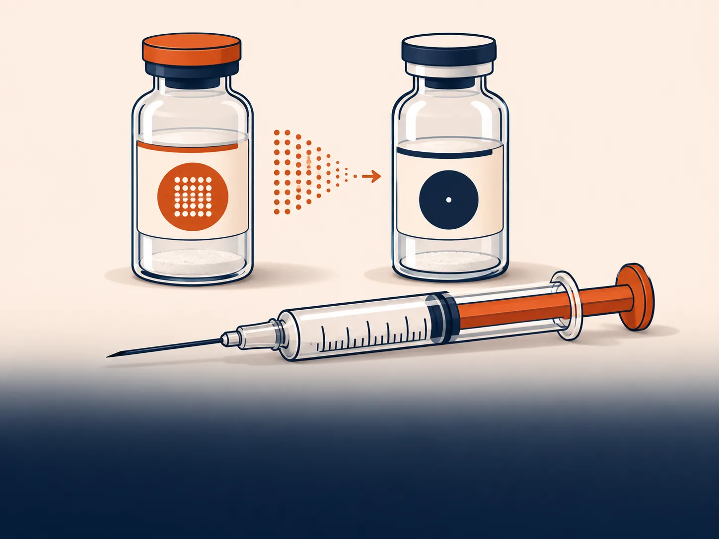 Lab vials and reconstitution equipment